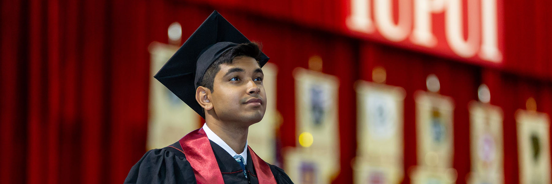 Naqueeb Rahman at graduation