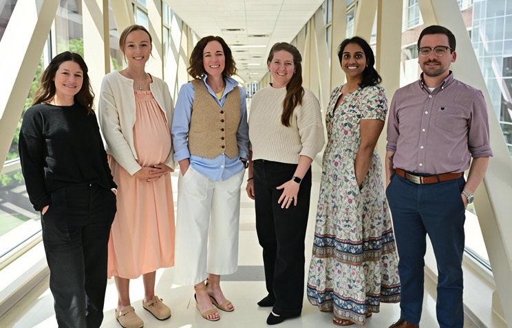 group photo of center for health policy staff