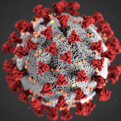 covid virus symbol